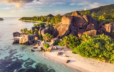 L'île de Praslin aux Seychelles