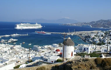 grèce paysage mykonos