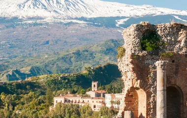 vue sur l'etna