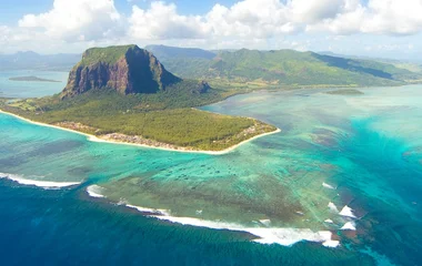 strand palmboom mauritius