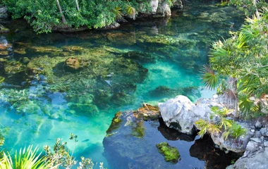 cenote au Mexique