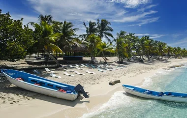 Plage bateau