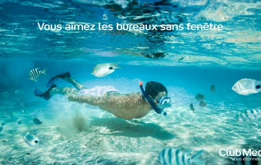 Fond écran plongée Club Med