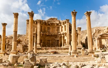Ruines lors d'un voyage en Jordanie