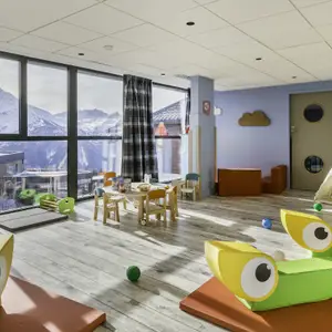 Une journée type au Baby Club Med en Resort neige