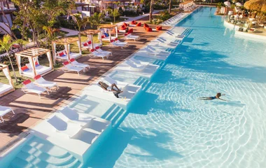 La piscine de l'Oasis Zen au Resort Punta Cana en République Dominicaine