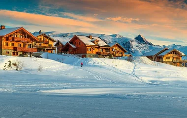 Alpe d'Huez Ski de fond en France