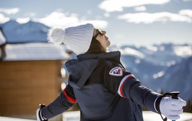 Skieuse La rosière