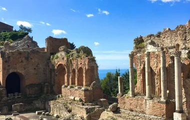 Le théâtre grec de Taormine