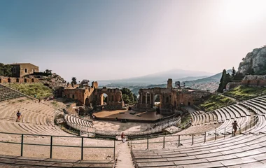Le théâtre grec de Taormine