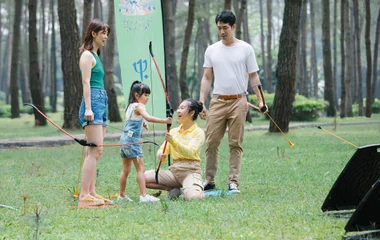 Club Med桂林度假村亲子射箭