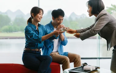 Club Med桂林度假村大厅接待服务