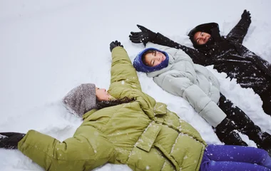 Lying on the endless pink-white snow, this is the world waiting for you at Club Med Kiroro Grand