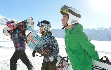 Snowboard lessons from 8 years