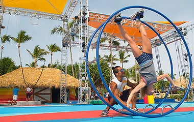 Zirkusschule in Punta Cana
