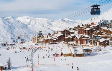 Val Thorens resort in the French Alps