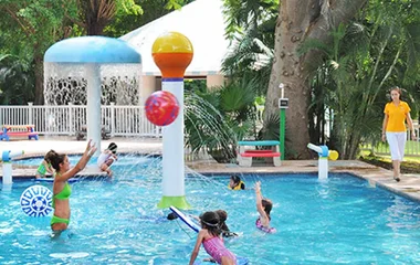 Childcare services at Club Med for family friendly holidays