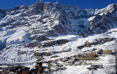 Skigebiet in Italien Cervinia