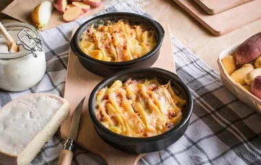Try the tartiflette, a french winter speciality