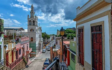 Santo Domingo Town in the Dominican Republic