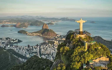 Brazil Rio views of the statue