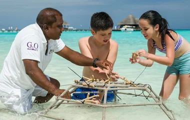 עולם שלם של הנאות משפחתיות באיים המלדיביים