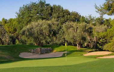 Golfplatz in Frankreich Opio en Provence