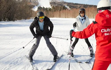 סקי - מרגיש טבעי יותר מסנובורד
