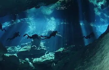 Diving in Mexico