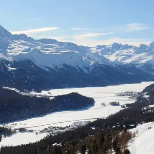 montanha de neve