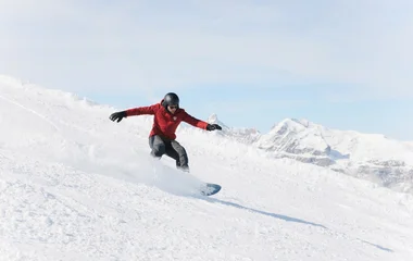 snowboarding