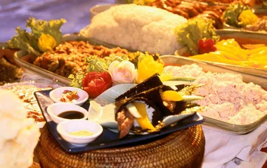 Buffet auf den Malediven