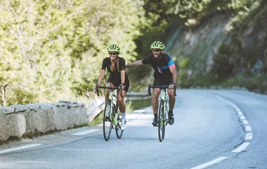 Fahrradfahrer in Bodrum