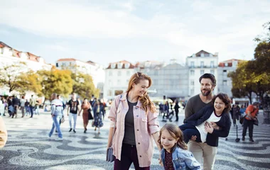 Familie in Portugal