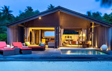Maldives private resort rooms