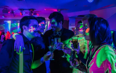 Ночная жизнь на горнолыжных курортах