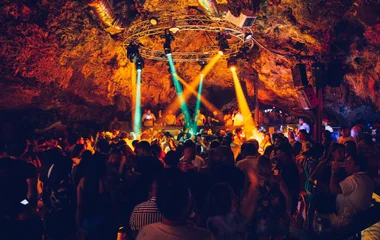 Menschen in einem Club