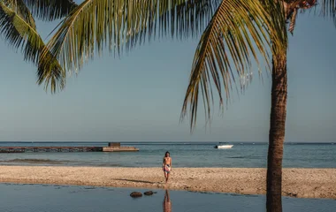 villa con piscina privada en la isla Mauricio