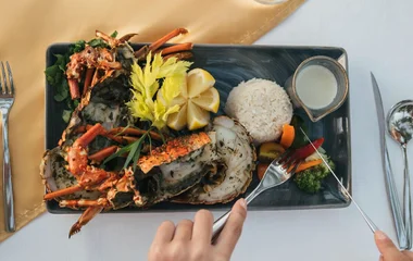 A variety of restaurants to chose from at Club Med