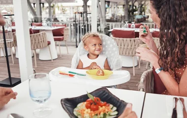 Dining with the family