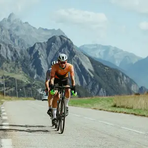 Road cycling in the Alps