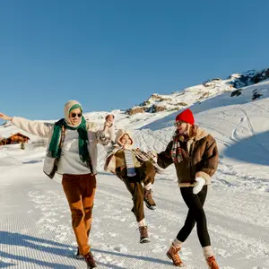 Катання на лижах в Paradiski