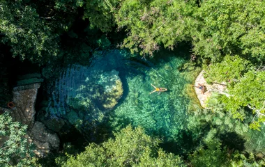 Forests and waterfalls in Mexico