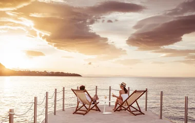 Sunset in Cefalu Sicily