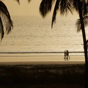 Вид на пляж