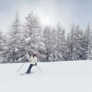 skiing i the Italian Alps
