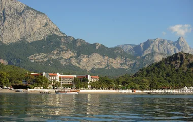 resort views in Kemer, Antalya