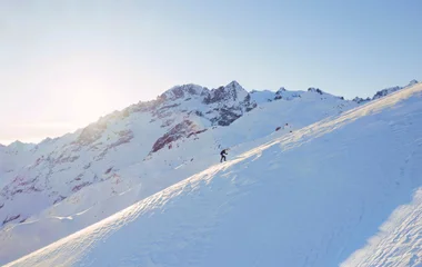 mountain peak in the Alps