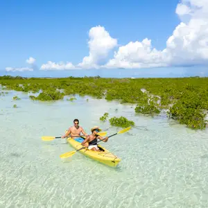 kayaking in the Caribbean