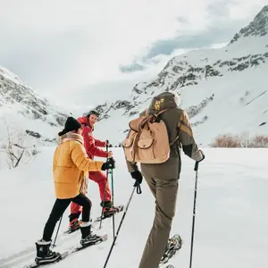 Beginner skiing at Club Med